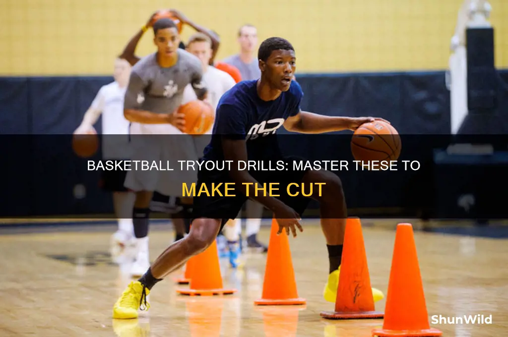 what drills to do at a basketball tryout