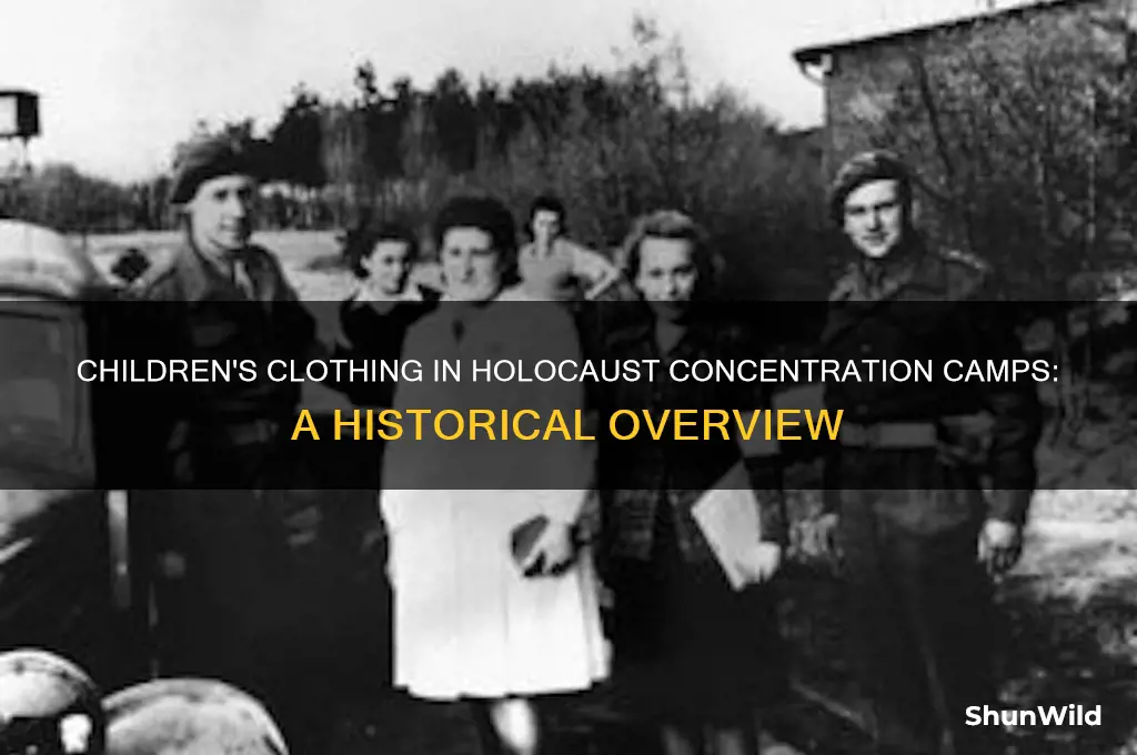 what dud kids wear in concentration camps holocaust