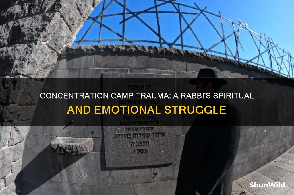 what effect does the concentration camp have on the rabbi