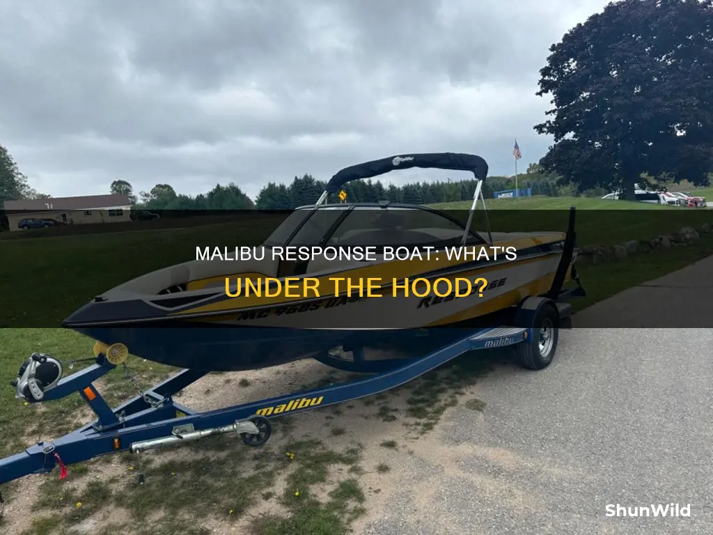 what engine is in 1999 malbu response boat