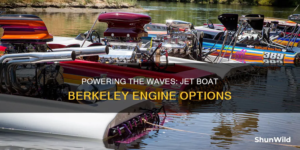 what engine to power jet boat berkeley