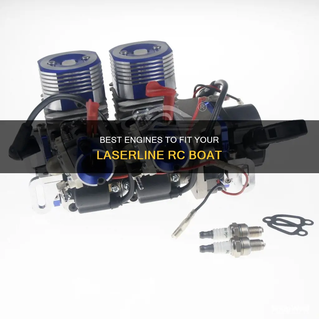 what engines fit laserline rc boat