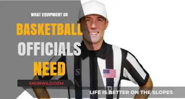 Basketball Referees: Essential Equipment for the Job