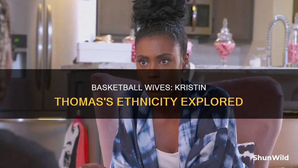 what ethnicity is kristin thomas on basketball wives