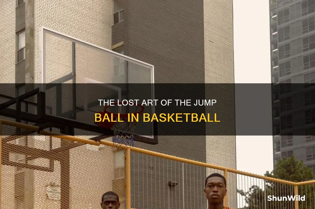 what ever happened to jump ball in basketball