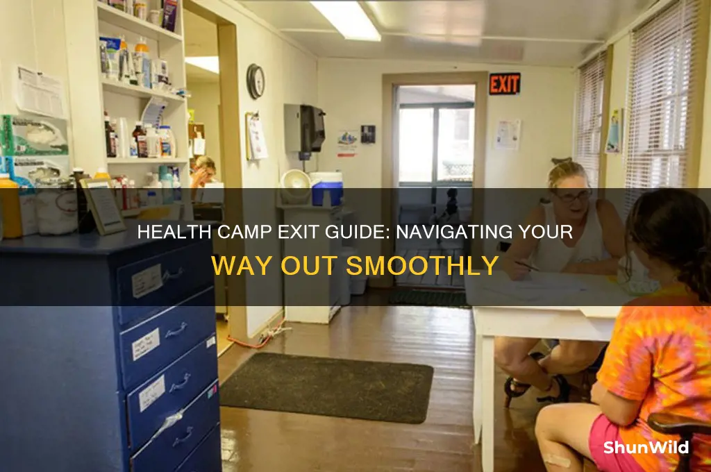 what exit is health camp