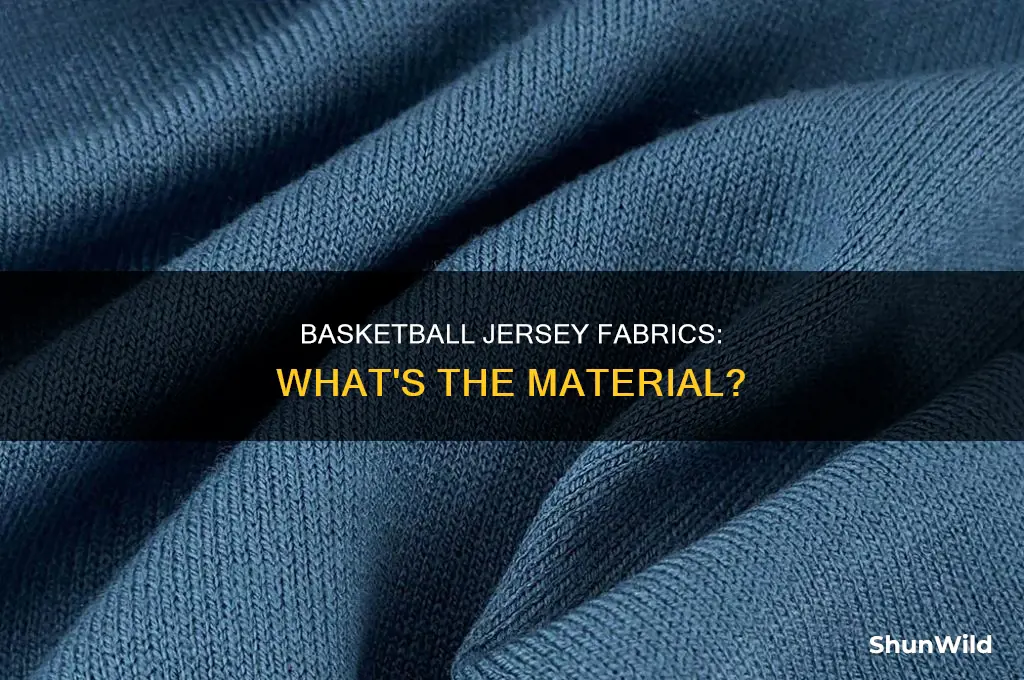 what fabric are basketball jerseys made from