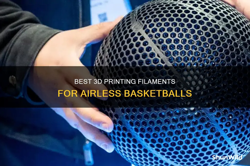 what filament for airless basketball