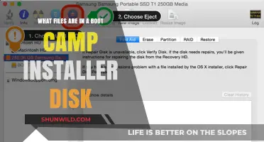 Exploring Boot Camp Installer Disk: Essential Files for Windows on Mac