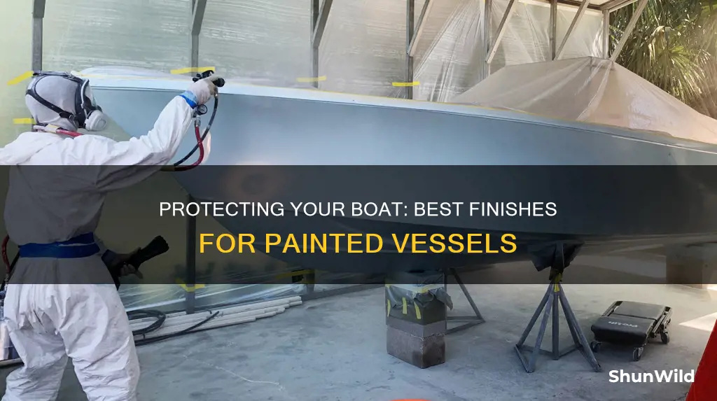 what finish do you put on a newly painted boat