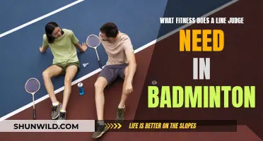 Line Judge Fitness Requirements in Badminton