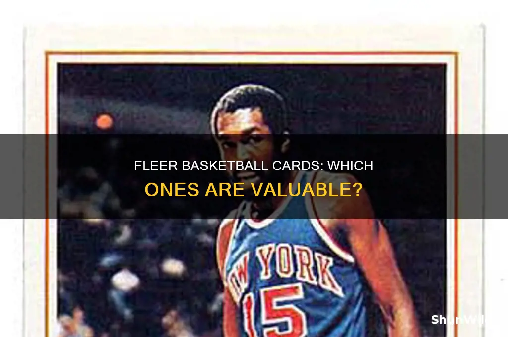 what fleer basketball cards are worth money
