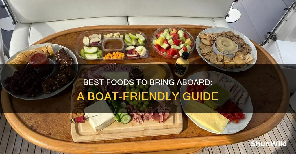 what food is good to bring on a boat