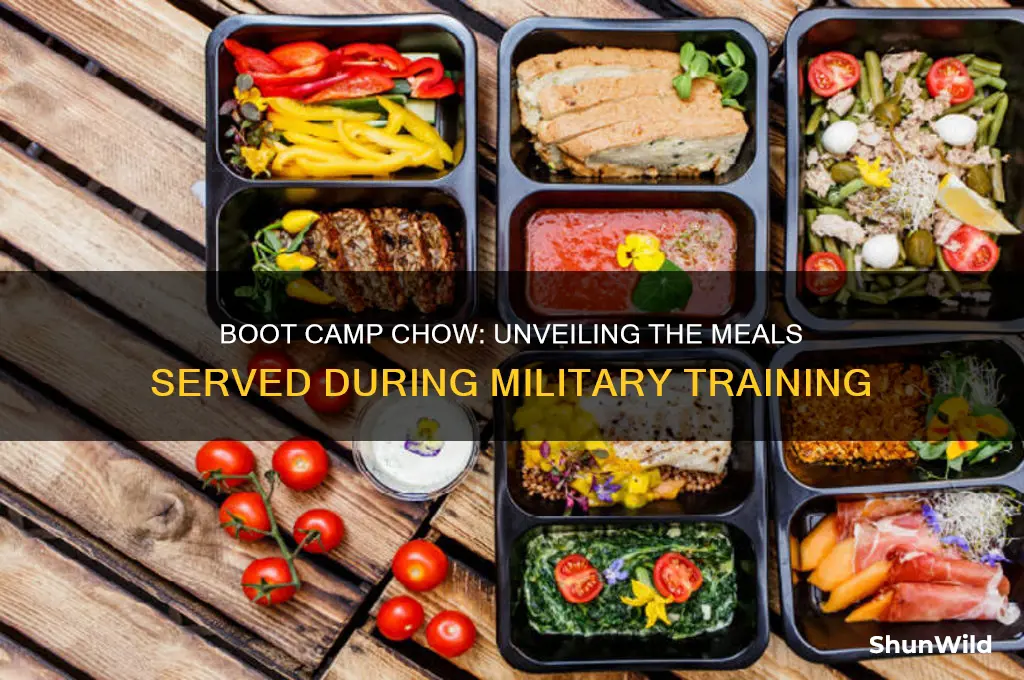 what food is served at boot camp
