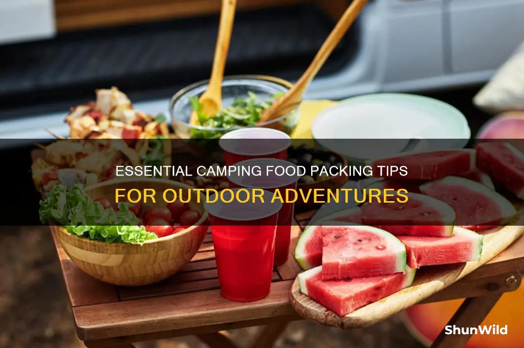 what food pack for camping