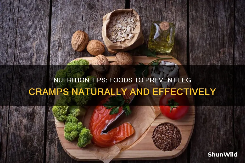 what foods stop leg camps