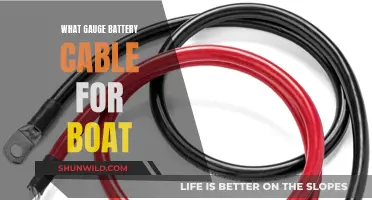 Battery Cable Gauge: Choosing the Right Size for Your Boat