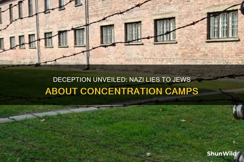 what germans told the jews about concentration camps