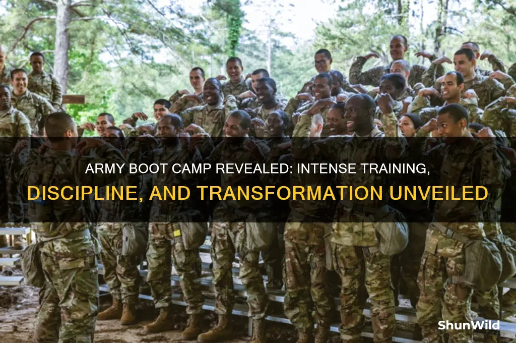 what goes on in army boot camp