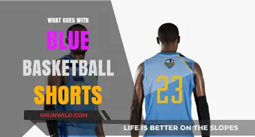 Style Guide: Blue Basketball Shorts and Matching Gear