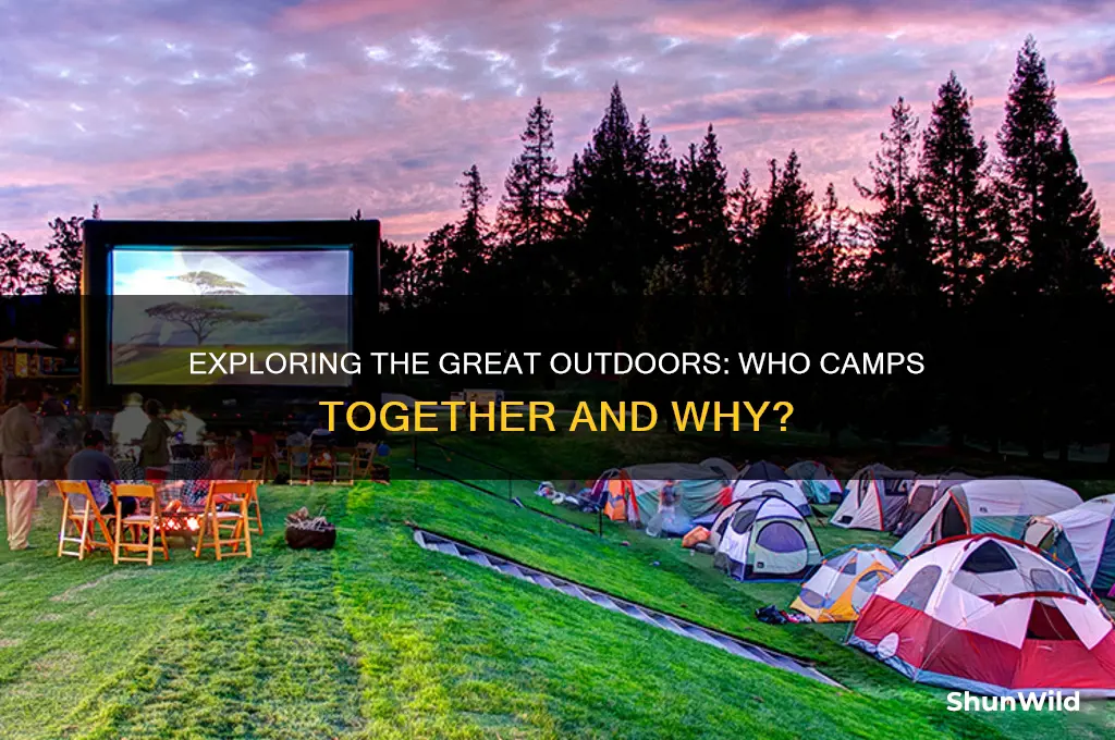 what groups go camping together