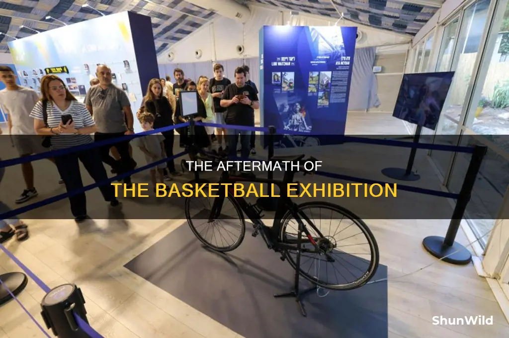what happened after the basketball exhibition
