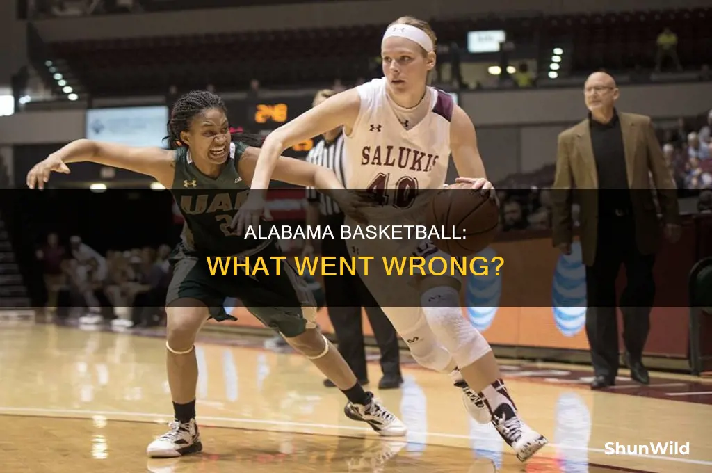 what happened alabama basketball