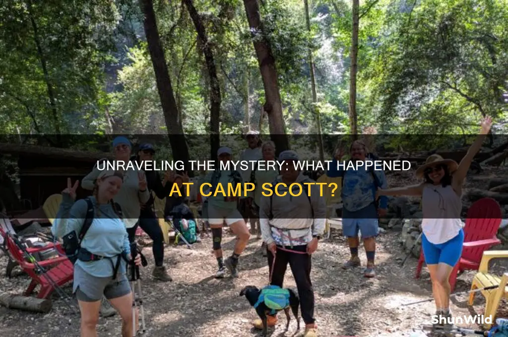 what happened at camp scott