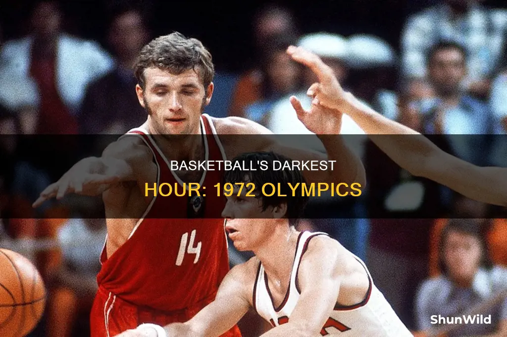 what happened in 1972 olympics basketball