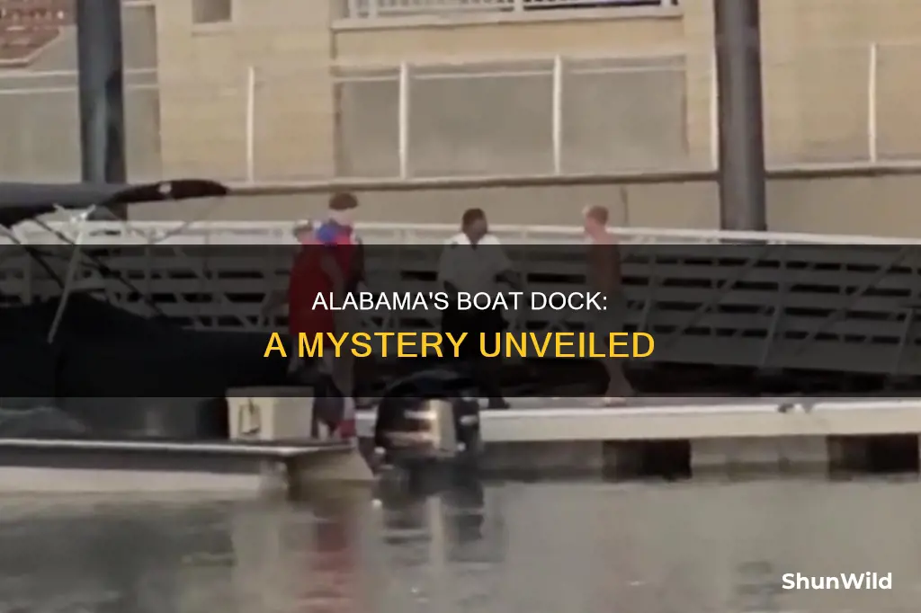 what happened on the boat dock in alabama