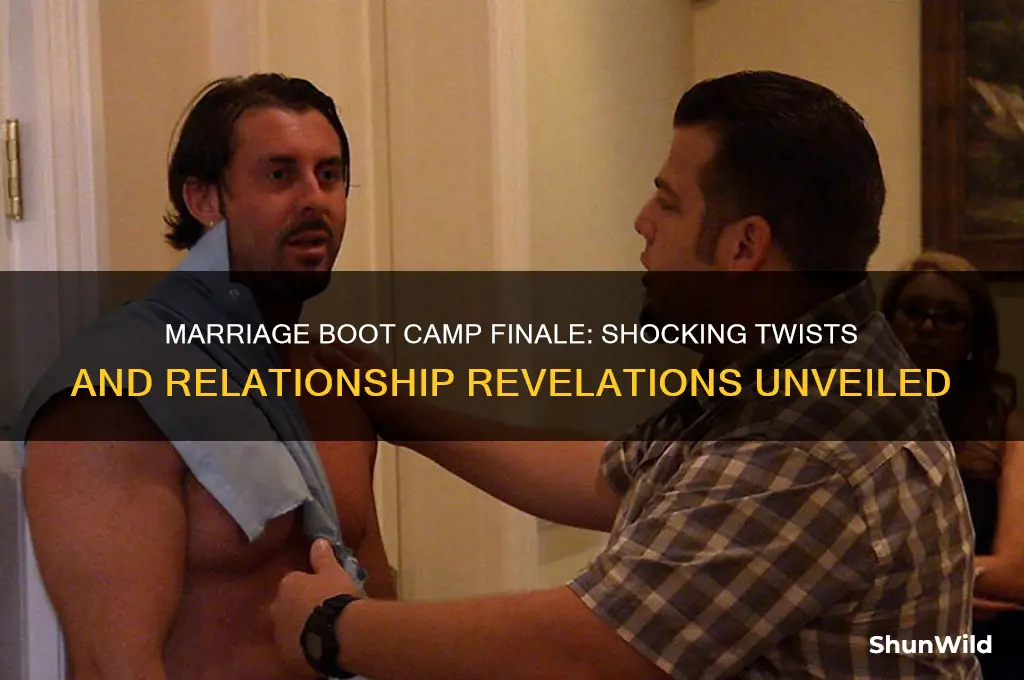 what happened on the season finale of marriage boot camp