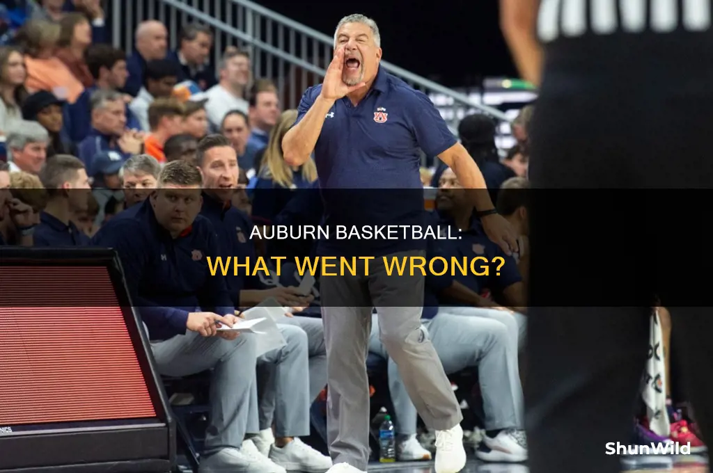 what happened to auburn basketball