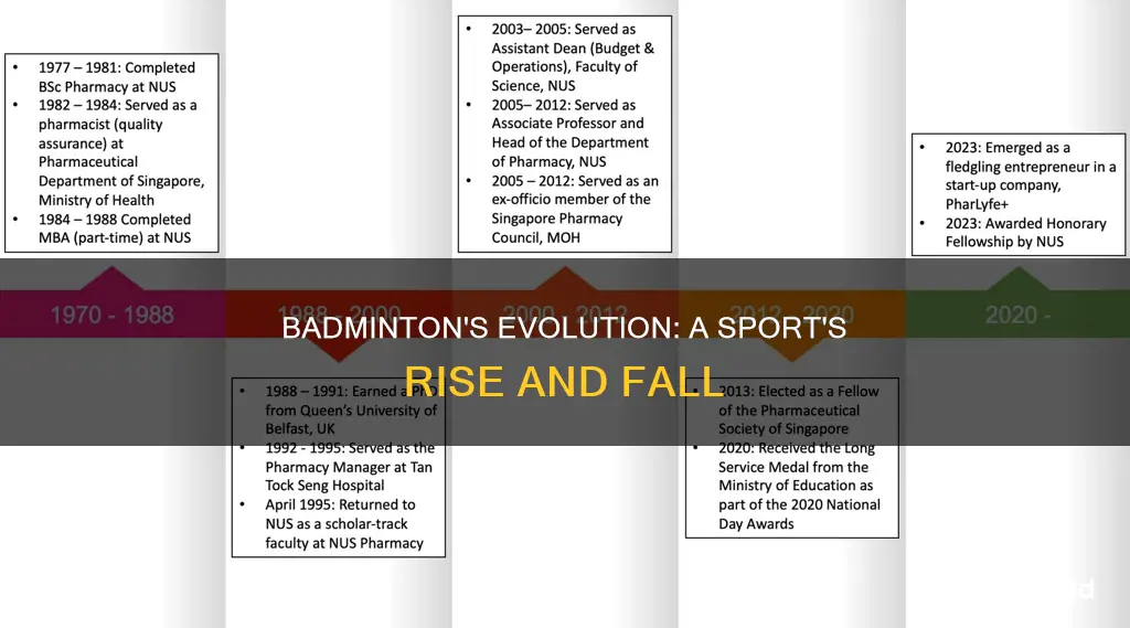 what happened to badminton