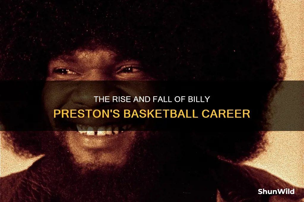 what happened to billy preston basketball