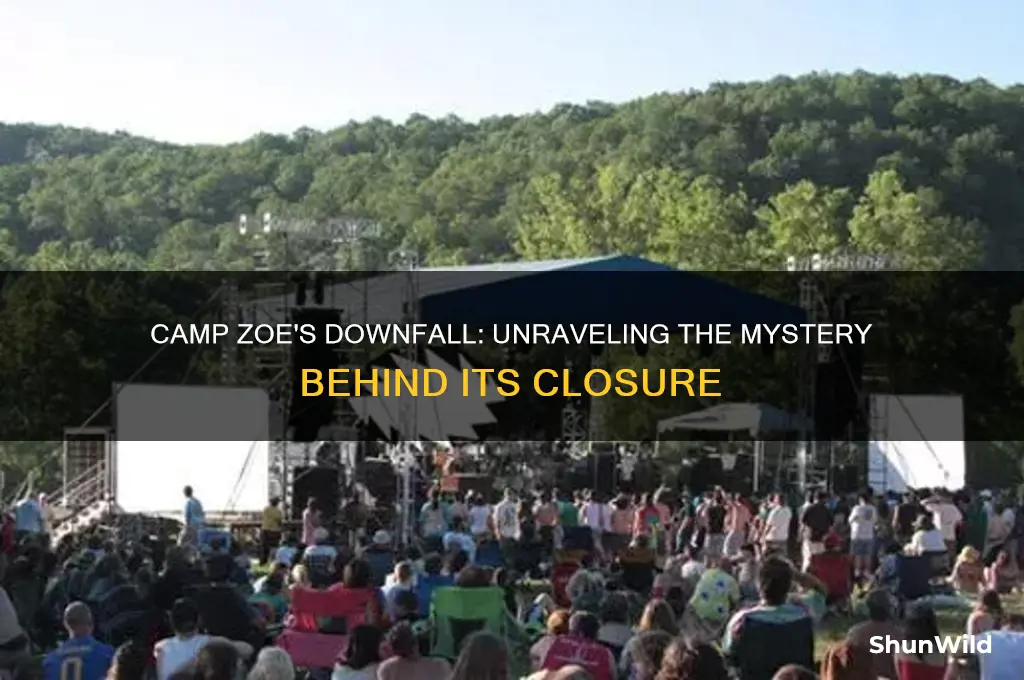 what happened to camp zoe