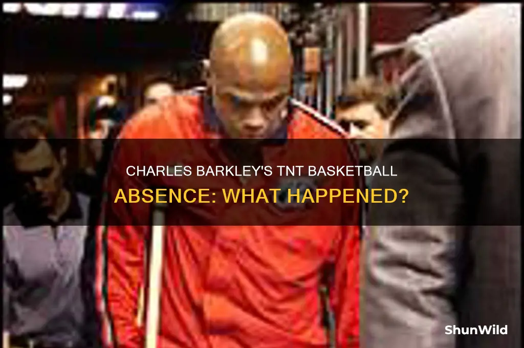 what happened to charles barkley on tnt basketball