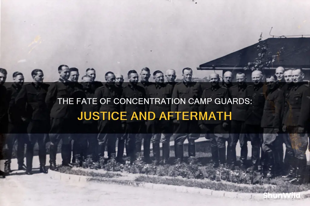 what happened to concentration camp guards