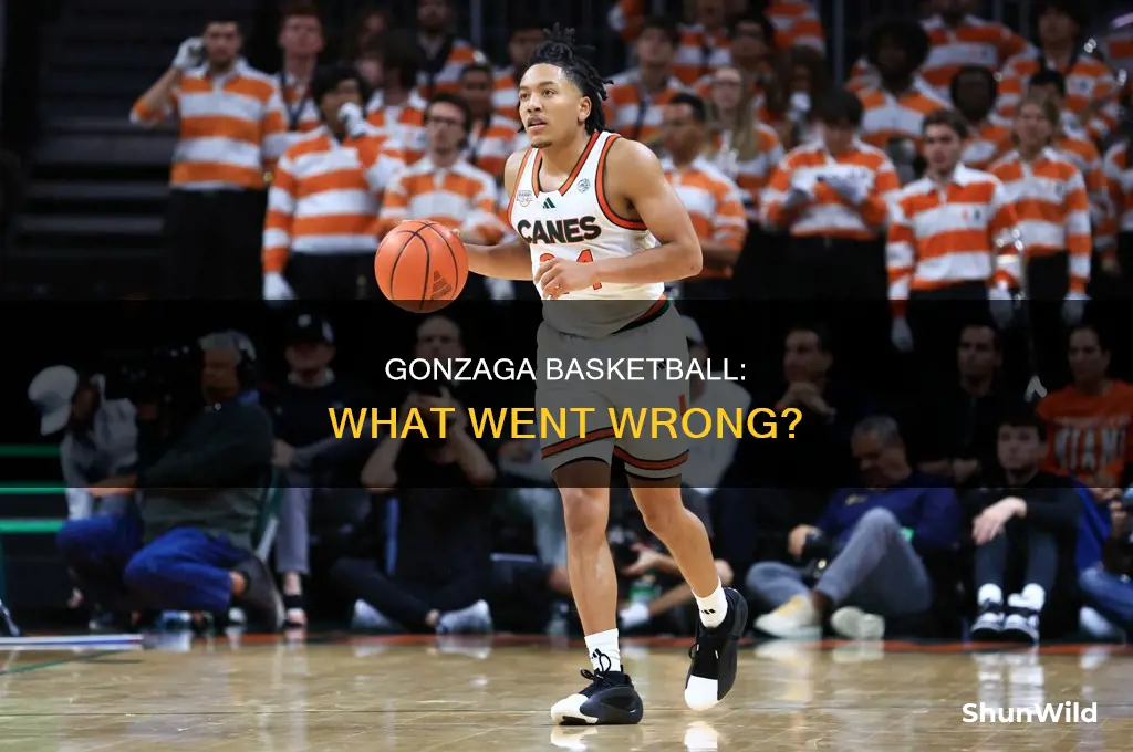 what happened to gonzaga basketball