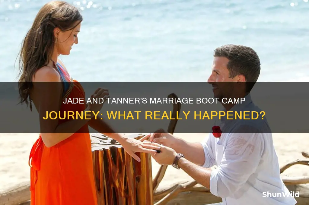 what happened to jade and tanner on marriage boot camp
