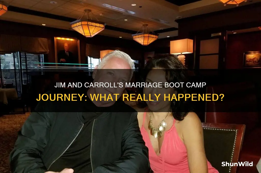 what happened to jim and carroll on marriage boot camp