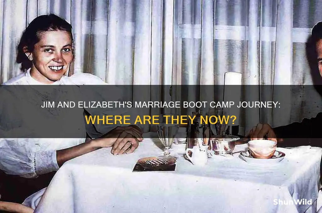 what happened to jim and elizabeth from marriage boot camp