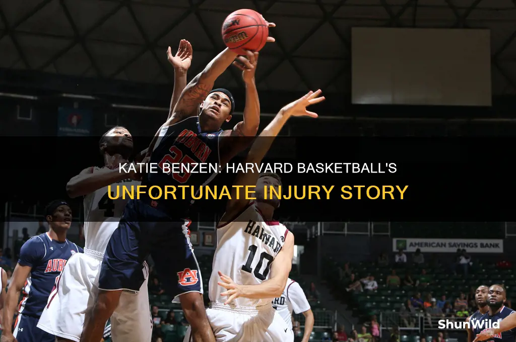 what happened to katie benzen on harvard basketball