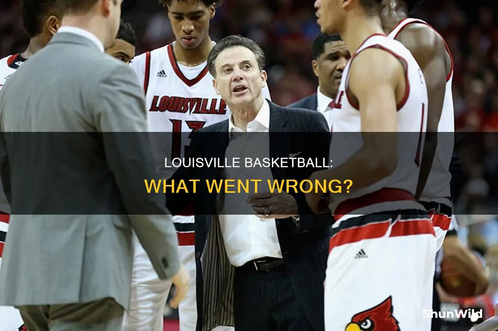 what happened to louisville basketball program