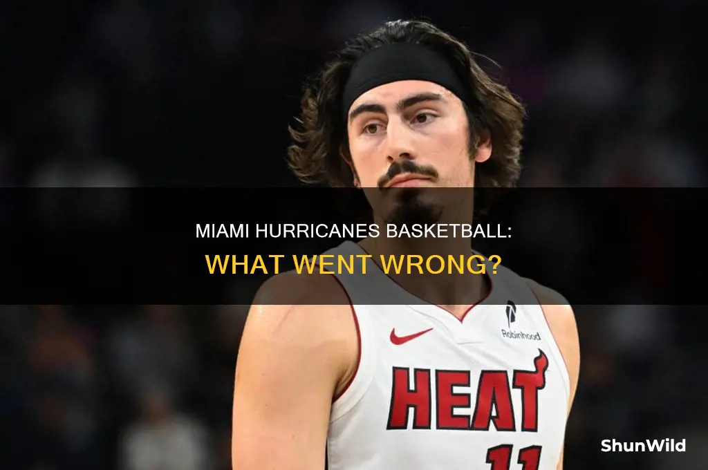 what happened to miami hurricanes basketball