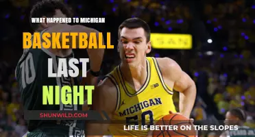 Michigan Basketball's Shocking Loss Last Night: What Went Wrong?