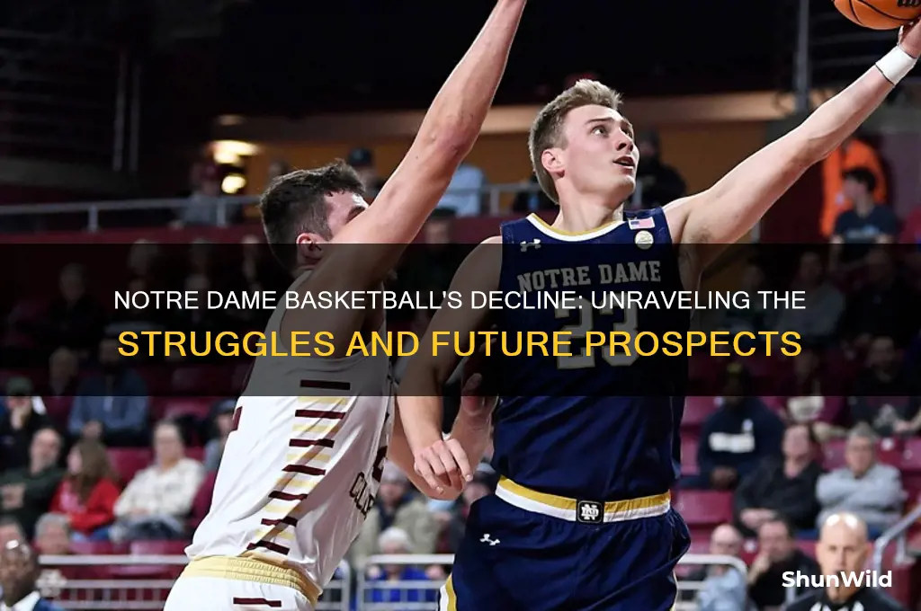 what happened to notre dame basketball