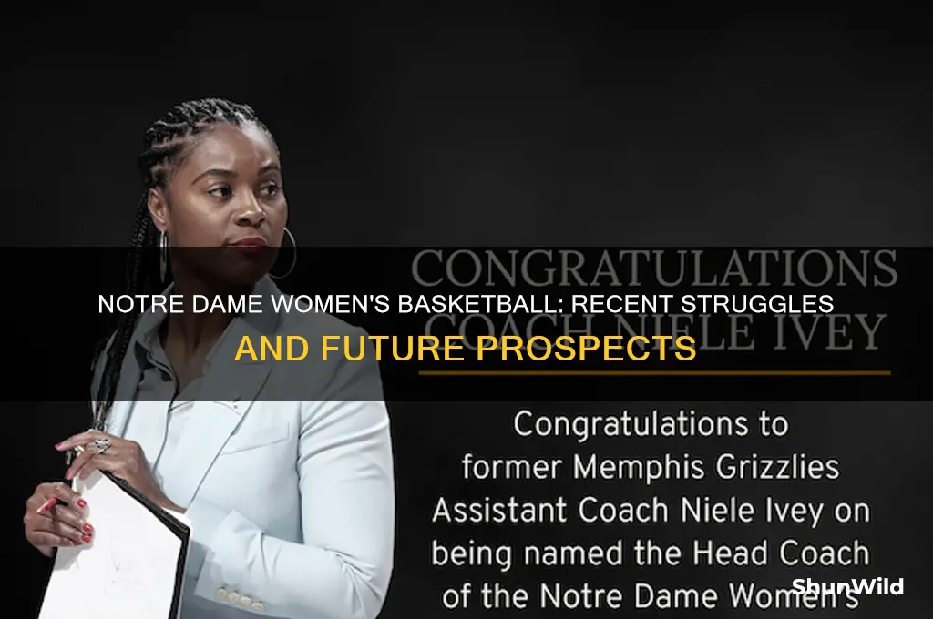 what happened to notre dame womens basketball