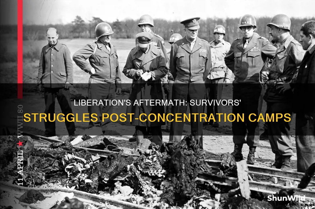 what happened to people freed from concentration camps