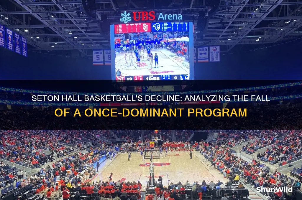 what happened to seton hall basketball