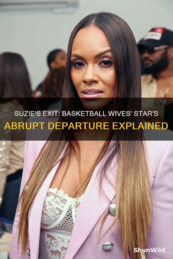 what happened to suzie from basketball wives